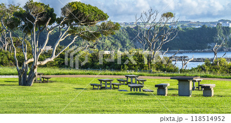 神奈川県立城ヶ島公園「うみのね広場」の風景【神奈川県・三浦市】 神奈川県立城ヶ島公園「うみのね広場」の風景【神奈川県・三浦市】 118514952