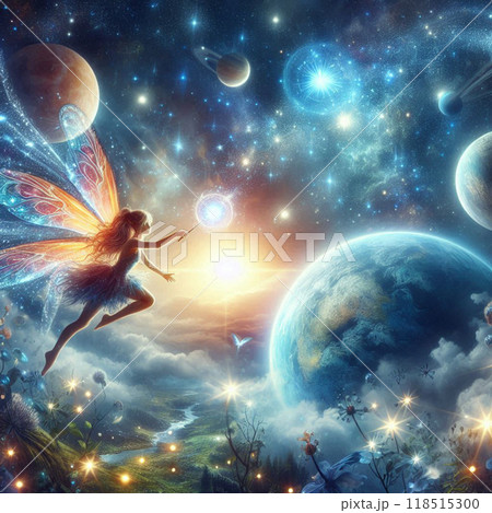 宇宙で魔法をかける妖精 宇宙で魔法をかける妖精 118515300