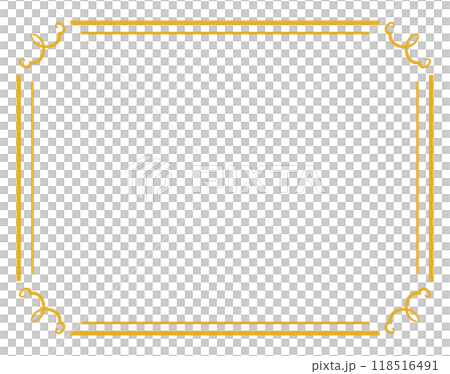 Elegant and classic frame Elegant and classic frame 118516491