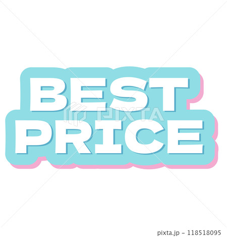 BEST DISCOUNT pastel sale icon for online shopping, grocery shopping, supermarket, brochure, price tag, print, discount sticker, campaign badge, ad template, promotion, marketing, business, web button 118518095