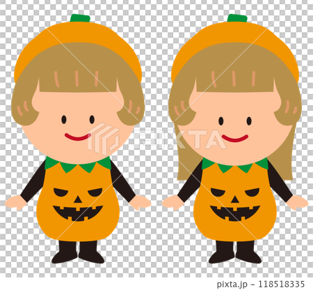 南瓜服飾插圖 118518335