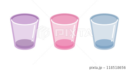 北欧風イラスト・グラス・コップ・カップ 118518656
