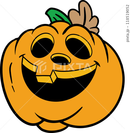 The Pumpkin jack o lantern for halloween or holiday concept. 118519052