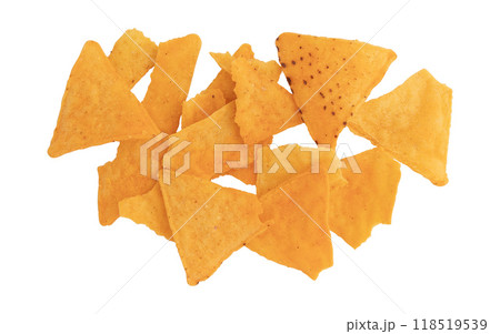 nachos isolated on white background 118519539