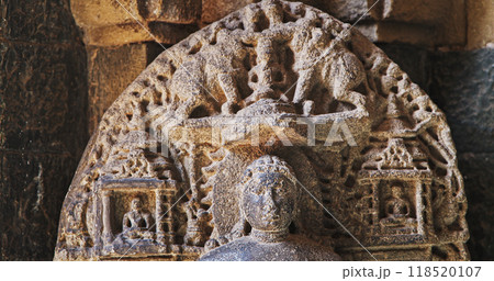 Statue Of The Buddha. Jina Conqueror. Siddhartha Gautama Was Wandering Ascetic And Religious Teacher Who Lived In South Asia During The 6th Or 5th Century Bce And Founded Buddhism. 11th Century Ce 118520107