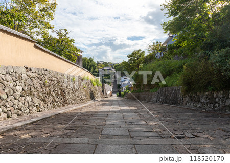 杵築城下町の坂 杵築城下町の坂 118520170