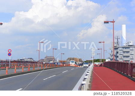 東京都足立区飯塚橋2024年9月 118520328