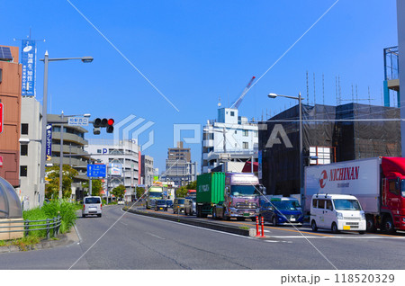 千葉県柏市国道6号線2024年9月 118520329