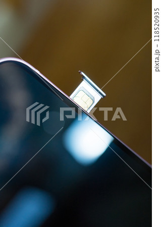 スマホのnanoSIMカード スマホのnanoSIMカード 118520935