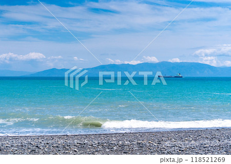 三保松原 清水海岸 船 三保松原 清水海岸 船 118521269