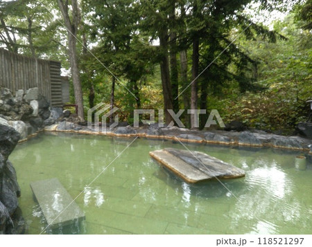 北海道　いこいの湯宿いろは　露天風呂　横6 118521297