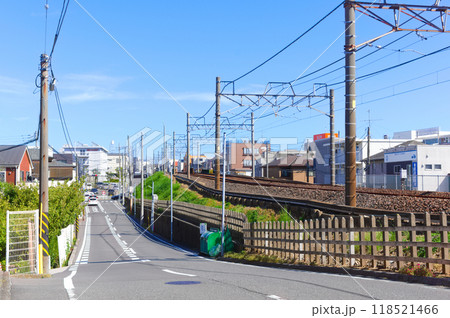 千葉県松戸市新京成線沿線2024年9月 118521466