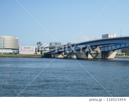 海辺から見る東京景観|新豊洲・有明 海辺から見る東京景観|新豊洲・有明 118521954