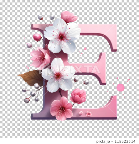 3d letter E  118522514