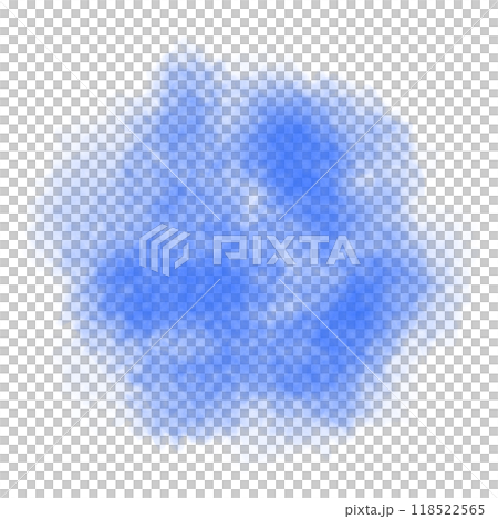 Blue hazy watercolor illustration material Blue hazy watercolor illustration material 118522565