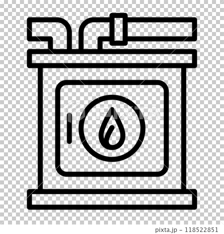 焚化爐圖示。 焚化爐圖示。 118522851