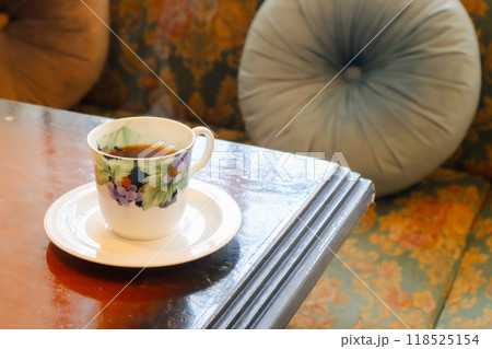 伝統的な喫茶店のコーヒー 118525154