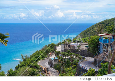 【台湾/台東県】 太麻里郷の先住民集落と海の風景(瀧部落) 118525199