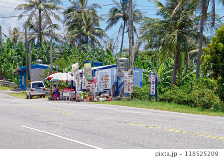 東河郷地区の花東海岸公路の風景【台湾/台東県】 東河郷地区の花東海岸公路の風景【台湾/台東県】 118525209