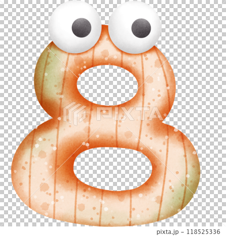 pumpkin alphabets and numbers 118525336