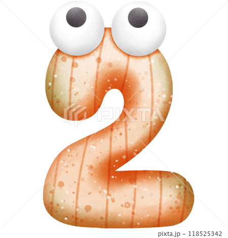 pumpkin alphabets and numbers 118525342