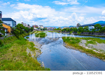 【京都風景】鴨川を歩く(七条大橋から三条大橋まで) 【京都風景】鴨川を歩く(七条大橋から三条大橋まで) 118525391