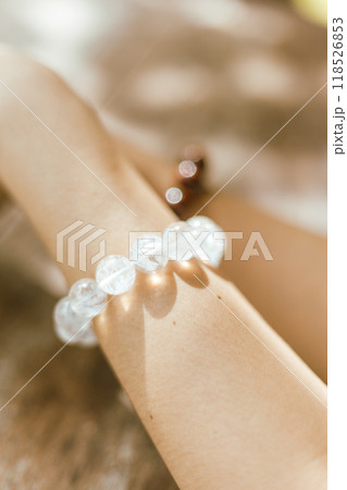 Gemstone beaded bracelet. Energy crystals, healing stone jewelry. 118526853