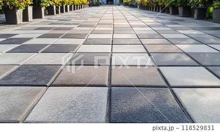 タイル舗装 118529831
