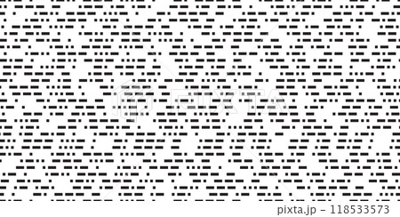 Seamless pattern with Morse code letters 118533573