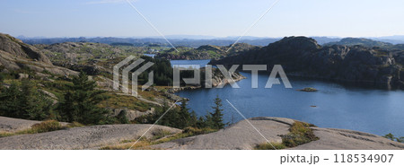 Landscape on Eigeroya, Egersund,  Norway. 118534907