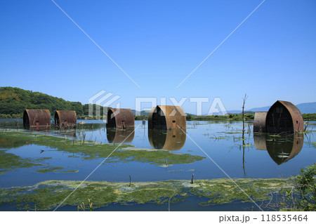 岡山県瀬戸内市　鹿忍グリーンファーム跡の風景 118535464