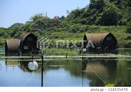 岡山県瀬戸内市　鹿忍グリーンファーム跡の風景 118535470
