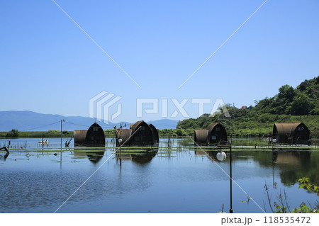 岡山県瀬戸内市　鹿忍グリーンファーム跡の風景 118535472