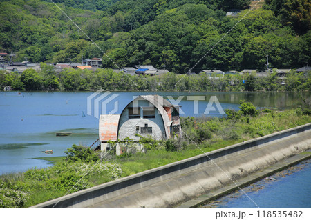 岡山県瀬戸内市　鹿忍グリーンファーム跡の風景 118535482