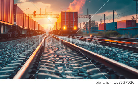 Global Business Of Container Cargo Freight Train For Business Logistics Concept, Air Cargo Trucking, Rail Transportation, And Maritime Shipping, Online Goods Orders Worldwide Global Business Of Container Cargo Freight Train For Business Logistics Concept, Air Cargo Trucking, Rail Transportation, And Maritime Shipping, Online Goods Orders Worldwide 118537026