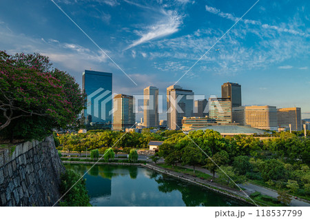 大阪ビジネスパーク 大阪城内からの景観 大阪ビジネスパーク 大阪城内からの景観 118537799