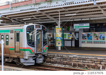 福島県　会津若松市　会津若松駅 118537976