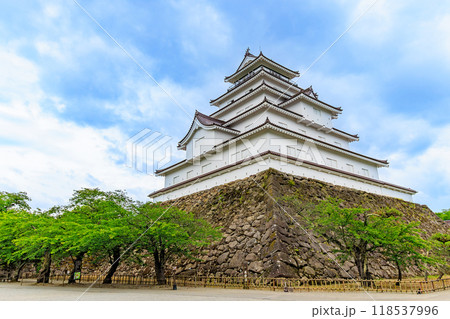 福島県　会津若松市　鶴ヶ城（若松城） 118537996