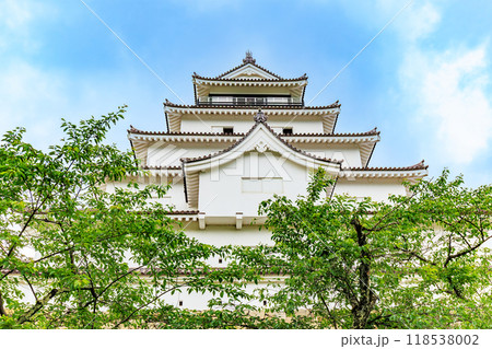 福島県　会津若松市　鶴ヶ城（若松城） 118538002