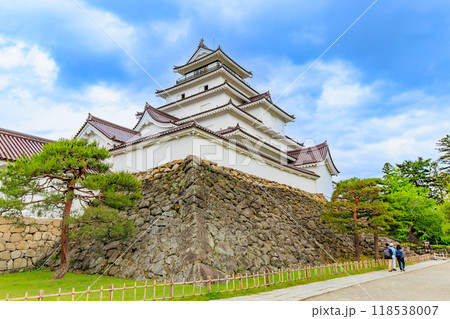 福島県　会津若松市　鶴ヶ城（若松城） 118538007