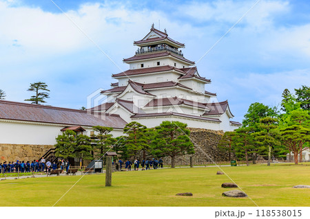 福島県　会津若松市　鶴ヶ城（若松城） 118538015