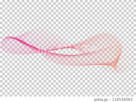Line wave graphic background material 118538563