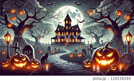 ハロウィンイメージ 118538584