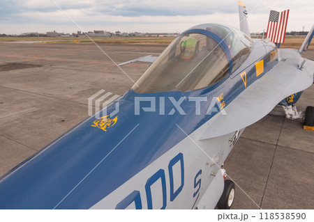 アメリカ海軍F/A-18Cホーネット第192戦闘攻撃飛行隊の隊長機 アメリカ海軍F/A-18Cホーネット第192戦闘攻撃飛行隊の隊長機 118538590