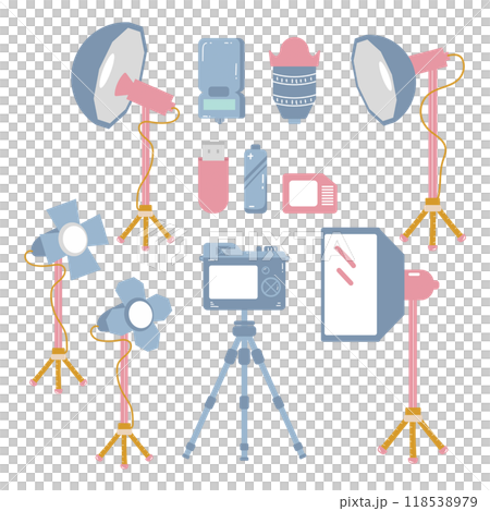 Photography equipment set  118538979