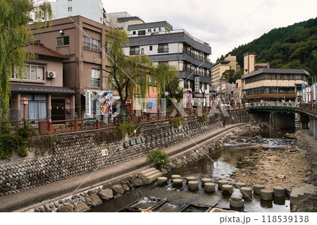 兵庫県　湯村温泉　風景 118539138