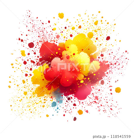 color sp[lashing on white background color sp[lashing on white background 118541559