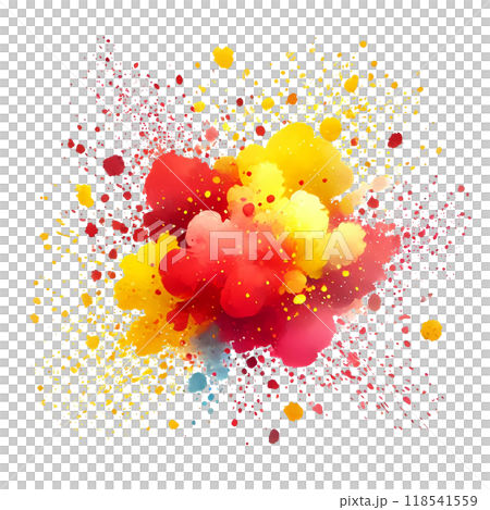 color sp[lashing on white background color sp[lashing on white background 118541559