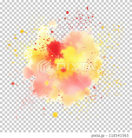 color splashing on white background  118541563