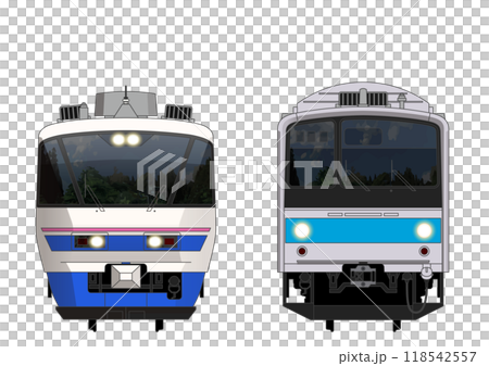 京都の列車No.6_485系2000番台 / 205系 118542557